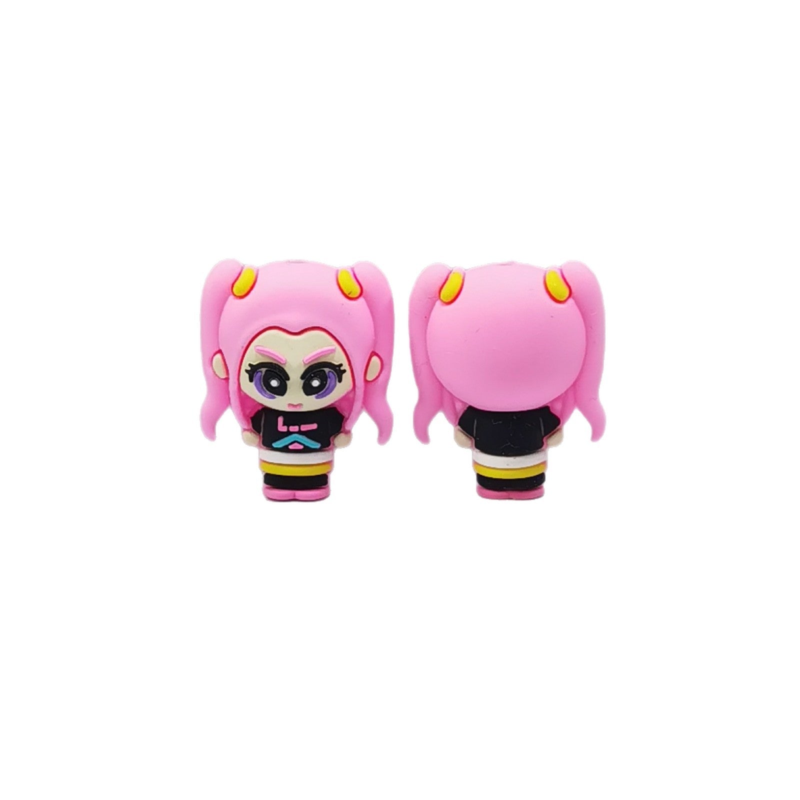 Wholesale 10pcs/pack Cute 3D silicone cartoon Focal Beads OLY Exclusive